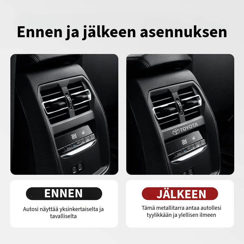 Ylelliset metalliset autotar tarrat