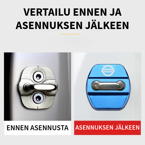 Luksus auton ovilukon suojatyynyt | 4 kpl