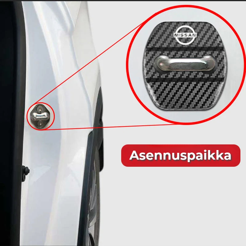 Luksus auton ovilukon suojatyynyt | 4 kpl