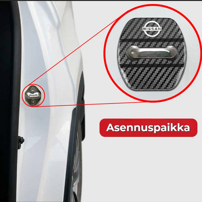 Luksus auton ovilukon suojatyynyt | 4 kpl