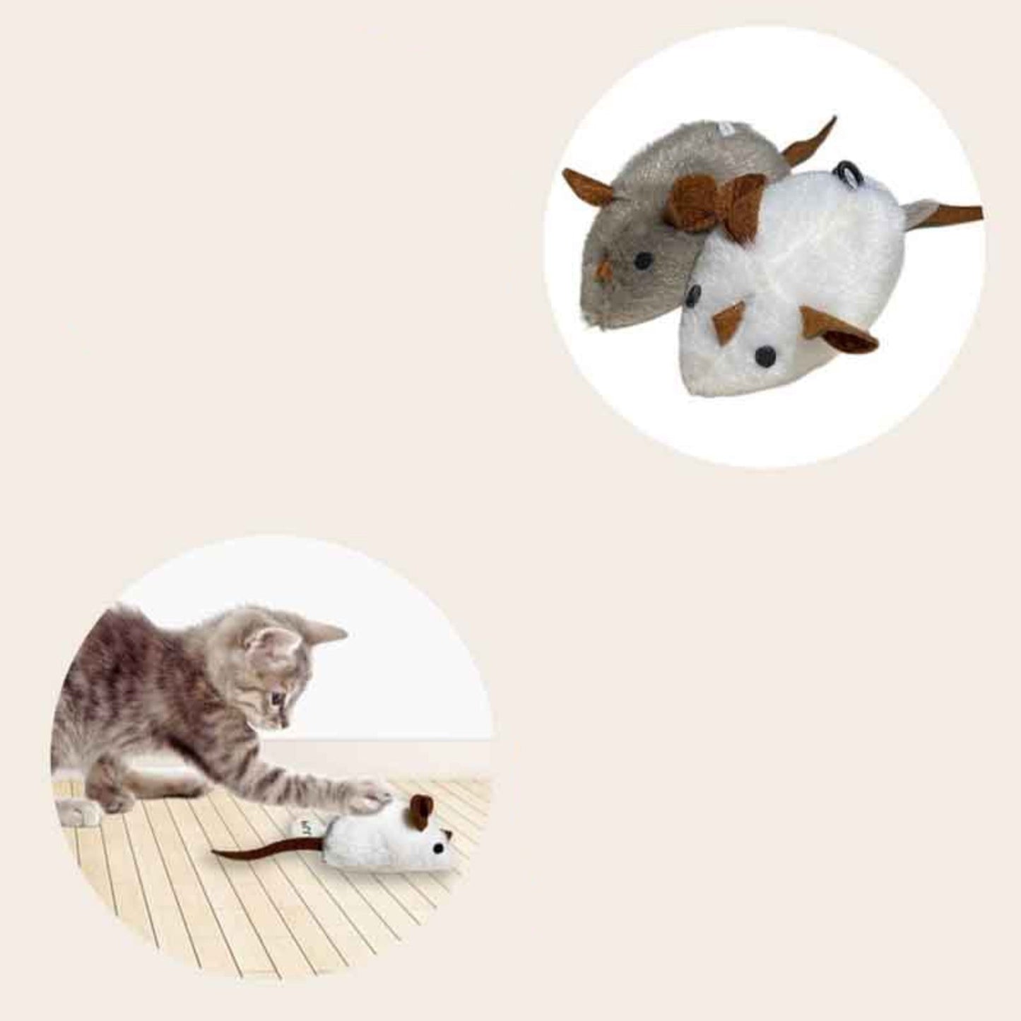 Realistinen interaktiivinen kissanlelu