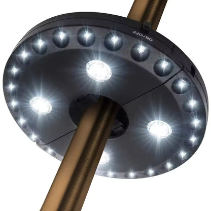 Luminus - Aurinkovarjovalaisin 28 LED-valolla