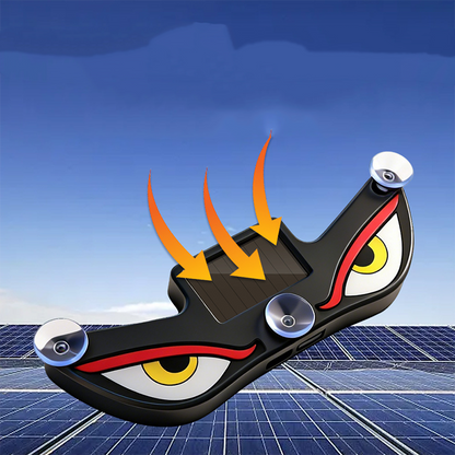Solar Demon Eye LED-autonikkunavalo