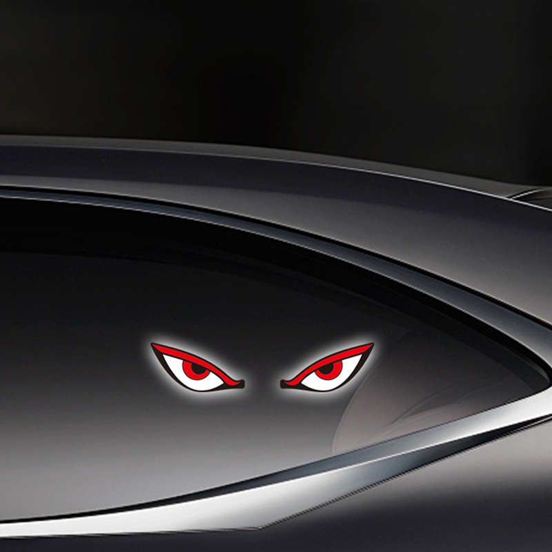 Solar Demon Eye LED-autonikkunavalo